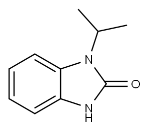 1-异丙基-2-苯并咪唑啉酮 结构式