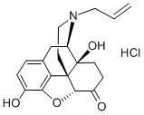 盐酸纳洛酮 结构式