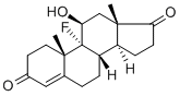 Fluorohydroxyandrostenedione 结构式