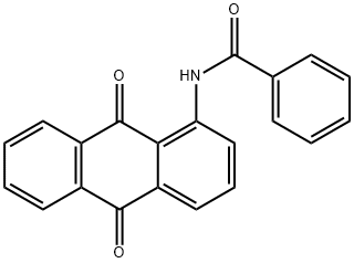 N-(9,10-dioxo-1-anthryl)benzamide 结构式