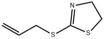 2-丙烯基硫代-2-噻唑啉 结构式