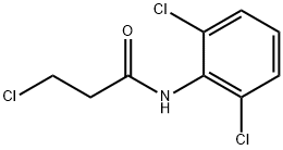 3-氯-N-(2,6-二氯苯基)丙酰胺 结构式