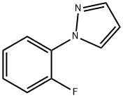 1-(2-FLUOROPHENYL)-1H-PYRAZOLE 结构式
