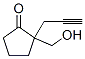 Cyclopentanone, 2-(hydroxymethyl)-2-(2-propynyl)- (9CI) 结构式