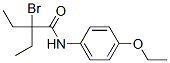 2-bromo-4'-ethoxy-2-ethylbutyranilide 结构式