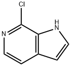 7-氯-6-氮杂吲哚 结构式