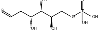 2-脱氧-D-[UL-13C6]葡萄糖-6-磷酸二钠盐 结构式