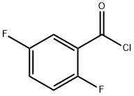 2,5-二氟苯甲酰氯 结构式