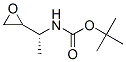 Carbamic acid, [(1R)-1-(2R)-oxiranylethyl]-, 1,1-dimethylethyl ester (9CI) 结构式