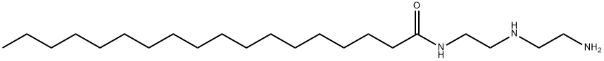 N-[2-[(2-aminoethyl)amino]ethyl]stearamide 结构式