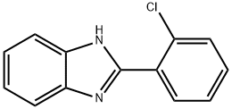 2-(2-氯苯基)-1H-苯并咪唑 结构式
