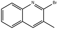 2-溴-3-甲基喹啉 结构式