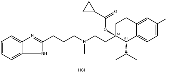 NNC 55-0396 dihydrochloride 结构式