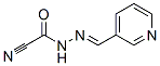 Acetonitrile,  oxo[(3-pyridinylmethylene)hydrazino]-  (9CI) 结构式