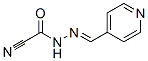 Acetonitrile,  oxo[(4-pyridinylmethylene)hydrazino]-  (9CI) 结构式