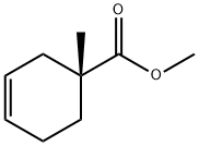 3-Cyclohexene-1-carboxylicacid,1-methyl-,methylester,(1R)-(9CI) 结构式