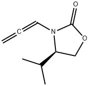 2-Oxazolidinone,4-(1-methylethyl)-3-(1,2-propadienyl)-,(4R)-(9CI) 结构式