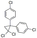 1,1-di(4-chlorophenyl)-2,2-dichlorocyclopropane 结构式