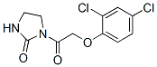 1-[2-(2,4-dichlorophenoxy)acetyl]imidazolidin-2-one 结构式