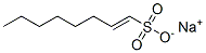 1-Octene-1-sulfonic acid sodium salt 结构式