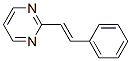 Pyrimidine, 2-[(1E)-2-phenylethenyl]- (9CI) 结构式