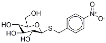 4-Nitrobenzyl 1-Thio-β-D-glucopyranoside 结构式