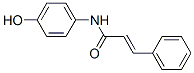 N-(4-羟基苯基)肉桂酰胺 结构式