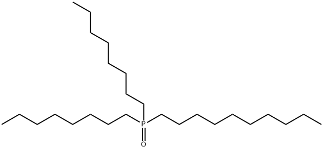 癸基二辛基氧化膦 结构式