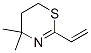 2-Vinyl-5,6-dihydro-4,4-dimethyl-4H-1,3-thiazine 结构式