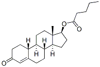 17beta-hydroxyestr-4-en-3-one 17-valerate 结构式