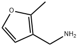 C-(2-甲基-呋喃-3-基)-甲胺 结构式