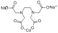 乙二胺四乙酸二钠镉水合物 结构式