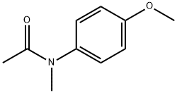 N-Methyl-N-(4-methoxyphenyl)acetamide 结构式