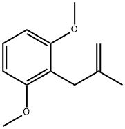 3-(2,6-DIMETHOXYPHENYL)-2-METHYL-1-PROPENE 结构式