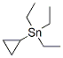 Cyclopropyltriethylstannane 结构式