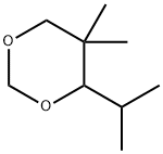 4-isopropyl-5,5-dimethyl-1,3-dioxane 结构式