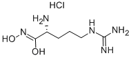 AMINO ACID HYDROXAMATES L-ARGININE HYDROXAMATE HYDROCHLORIDE 结构式