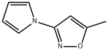 5-甲基-3-(1H-吡咯-1-基) - 异恶唑 结构式