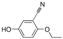 2-乙氧基-5-羟基苯甲腈 结构式