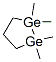 1,1,2,2-Tetramethyl-1,2-digermacyclopentane 结构式