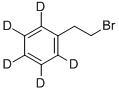 (2-BROMOETHYL)BENZENE-D5 结构式