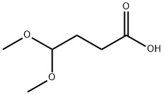 4,4-二甲氧基丁酸 结构式