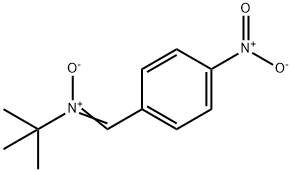 N-TERT-BUTYL-ALPHA-(4-NITROPHENYL)NITRONE 结构式