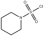 哌啶- 1 -磺酰氯 结构式