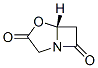 4-Oxa-1-azabicyclo[3.2.0]heptane-3,7-dione,(5R)-(9CI) 结构式