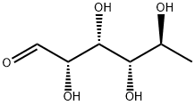 6-脱氧-L-葡糖 结构式