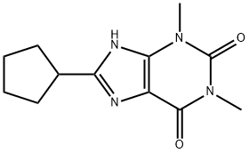A1受体拮抗剂,CPT 结构式