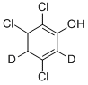 2,3,5-TRICHLOROPHENOL-4,6-D2 结构式