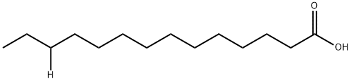 肉豆蔻酸-D1 结构式