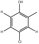 4-CHLORO-2-METHYLPHENOL-3,5,6-D3 结构式